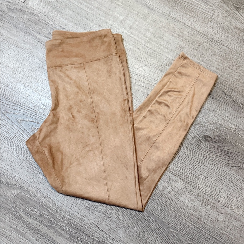 •EXPRESS• HIGH RISE SUEDE LEGGINGS